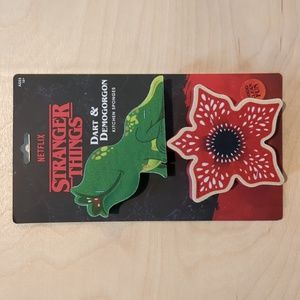 Stranger Things Gift Kitchen Sponges Dart and Demogorgan Sink Pets Dishes Scrub